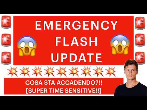 ?❌ EMERGENCY FLASH UPDATE ❌? BITCOIN / ALTCOINS: COSA ACCADE?! [super time sensitive!]