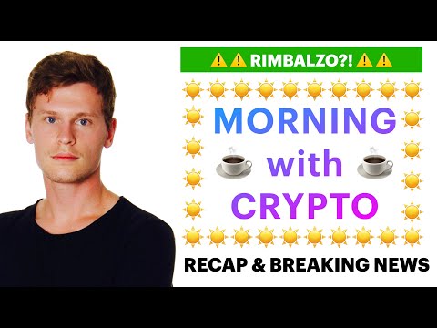 ☕️⚠️ RIMBALZO?! ⚠️☕️ MORNING with CRYPTO: BITCOIN / ALTCOINS // News & Recap [23/06/2021]