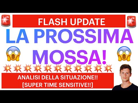 ??FLASH UPDATE: LA PROSSIMA MOSSA ?? BITCOIN / ALTCOINS: STRATEGIA [super time sensitive]