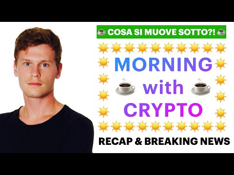 ☕️☕️ COSA SI MUOVE SOTTO?! ☕️☕️ MORNING with CRYPTO: BITCOIN / ALTCOINS // News & Recap [14/07/2021]