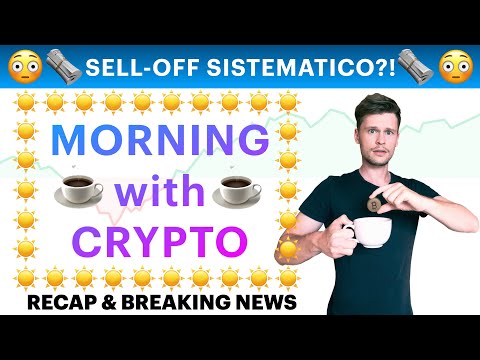 ☕️? SELL-OFF SISTEMATICO?! ?☕️ MORNING with CRYPTO: BITCOIN / ALTCOINS [31/08/2021]