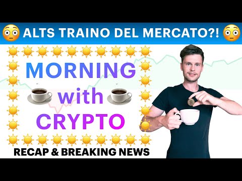 ☕️? ALTCOINS TRAINO DEL MERCATO!! ?☕️ MORNING with CRYPTO: BITCOIN / ALTCOINS [07/09/2021]