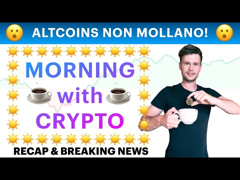 ☕️? ALTCOINS NON MOLLANO!! ?☕️ MORNING with CRYPTO: BITCOIN / ALTCOINS [10/09/2021]