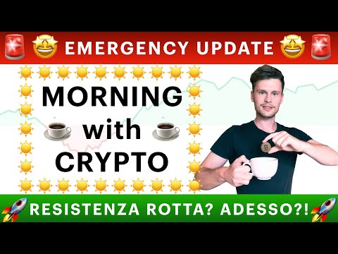 ?? EMERGENCY UPDATE: RESISTENZA SFONDATA!! ?? MORNING with CRYPTO: BITCOIN / ALTCOINS [06/09/2021]