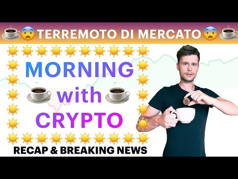 ☕️?  MERCATO MOLTO NERVOSO!! ?☕️ MORNING with CRYPTO: BITCOIN / ALTCOINS [14/09/2021]