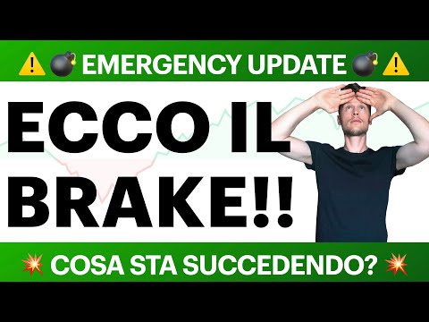 ?? EMERGENCY UPDATE: ECCO IL BRAKE!! ?? BITCOIN / ALTCOINS: COSA STA SUCCEDENDO?! [super sensitive!]