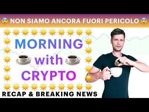 ☕️⚠️ NON SIAMO ANCORA FUORI PERICOLO ⚠️☕️ MORNING with CRYPTO: BITCOIN / ALTCOINS [30/12/2021]