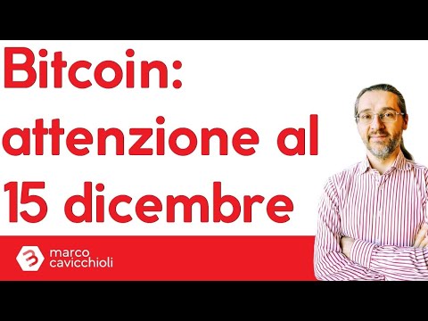 Bitcoin: attenzione a mercoledì 15 dicembre