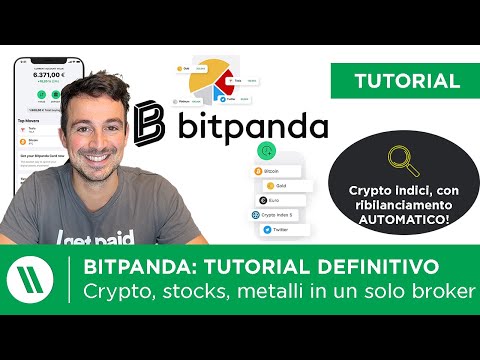BITPANDA: Recensione e TUTORIAL | Comprare e Vendere Bitcoin in EURO, Crypto Indici, PAC
