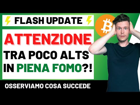 ⚡️ FLASH UPDATE: ATTENZIONE A QUESTE ALTS!! ⚡️ BITCOIN / ALTCOINS: OSSERVIAMO COSA SUCCEDE [TS]