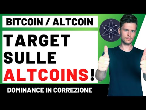 ?? IL TARGET SULLE ALTCOINS! ?? BITCOIN / ALTCOINS: COSA CI DICE LA DOMINANCE?! [time sensitive]