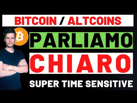 ? IMPORTANTE: QUELLO CHE PENSO ? BITCOIN / ALTCOINS: PARLIAMO CHIARO [super ts]