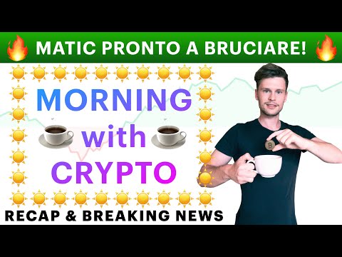 ☕️? MATIC PRONTO A PRENDERE FUOCO ?☕️ MORNING with CRYPTO: BITCOIN / ALTCOINS [12/12/2021]