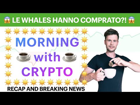 ☕️? LE WHALES HANNO COMPRATO LA DIP?! ?☕️ MORNING with CRYPTO: BITCOIN / ALTCOINS [04/12/2021]