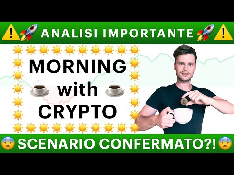 ☕️? SCENARIO CONFERMATO?! ANALISI IMPORTANTE ?☕️ MORNING with CRYPTO: BITCOIN / ALTCOINS [15/02/22]