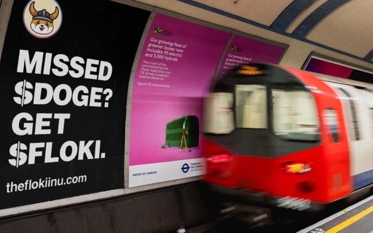 Vietata la campagna pubblicitaria di Floki Inu a Londra