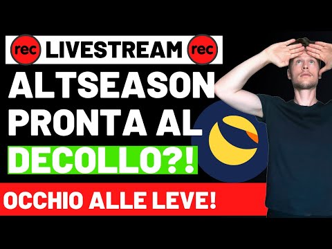 ?✈️ ALTSEASON PRONTA AL DECOLLO?! ✈️? BITCOIN / ALTCOINS: OCCHIO ALLE LEVE [live]