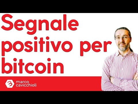 Attenzione: segnale positivo per bitcoin!