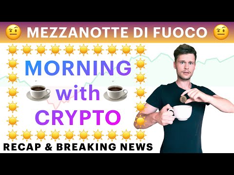 ☕️? MEZZANOTTE DI FUOCO ?☕️ MORNING with CRYPTO: BITCOIN / ALTCOINS [11/04/22]