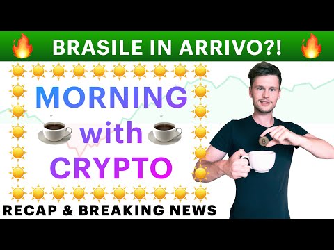 ☕️? COSA SUCCEDE IN BRASILE?! ?☕️ MORNING with CRYPTO: BITCOIN / ALTCOINS [14/04/22]
