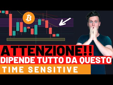 ✍️ DIPENDE TUTTO DA QUESTO ✍️ BITCOIN / ALTCOINS: LA CONFERMA [time sensitive]