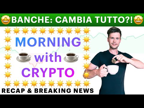 ☕️? COMMERZBANK PUO’ CAMBIARE TUTTO?! ?☕️ MORNING with CRYPTO: BITCOIN / ALTCOINS [21/04/22]