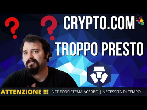 CRYPTO.COM DEVE MATURARE | MEGLIO OPENSEA? NFT Marketplace