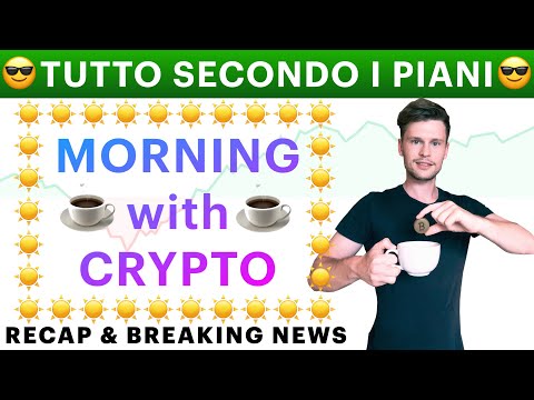 ☕️? BITCOIN: TUTTO SECONDO I PIANI!! ?☕️ MORNING with CRYPTO: BITCOIN / ALTCOINS [31/05/22]