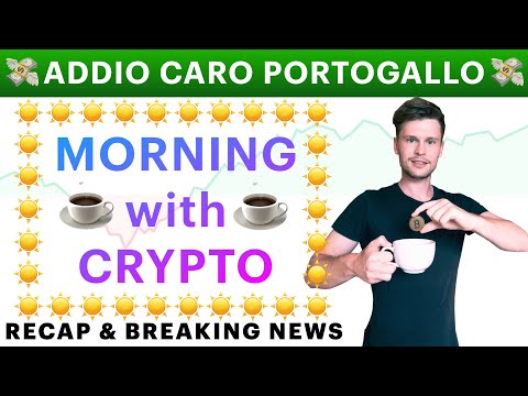 ☕️? ADDIO PORTOGALLO ?☕️ MORNING with CRYPTO: BITCOIN / ALTCOINS [17/05/22]