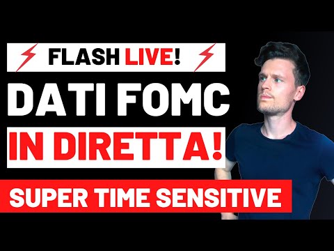 ⚡️ FLASH LIVE! DATI FOMC TASSI DI INTERESSE LIVE! ⚡️ [super time sensitive]