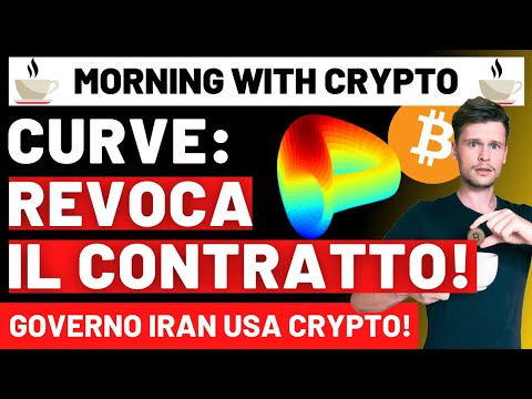 ☕️🔴 CURVE: REVOCA SUBITO QUESTO CONTRATTO! 🔴☕️ MORNING with CRYPTO // BITCOIN / ALTCOINS [10/08/22]