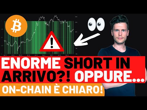 🚨❌ ON-CHAIN COSA STA ACCADE?! ❌🚨 BITCOIN / ALTCOINS: ENORME SHORT?! OPPURE … [time sensitive]