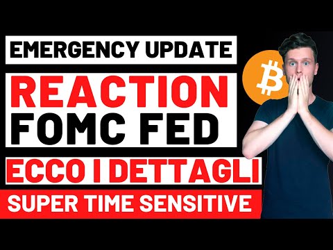 ❌😱 LIVE REACTION FOMC!! 😱❌ +75 BPS CONFERMATI come previsto! [emergency time sensitive update]