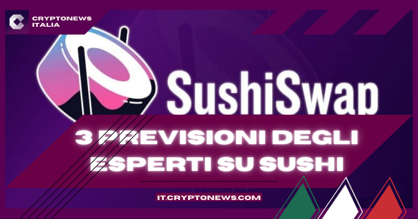 3 Previsioni sul Valore di SushiSwap – Jim Talbot e DonAlt rialzisti su SUSHI/BTC