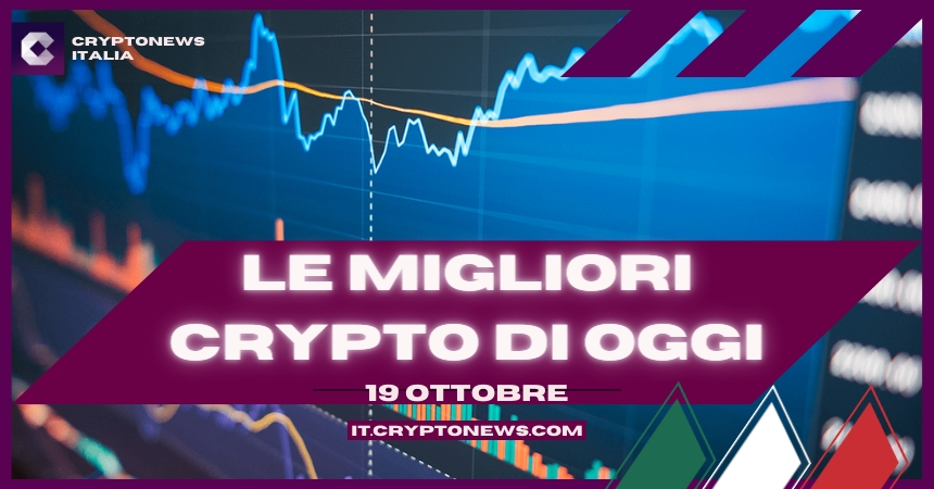 Le Migliori Crypto da Acquistare Oggi (19 Ottobre): CRO, ANKR, XRP, LUNC, TAMA, SHIB, IMPT