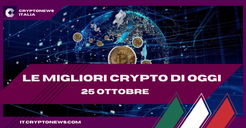 Le Migliori Crypto da Acquistare Oggi (25 Ottobre): CHZ, QNT, XRP, LUNC, TAMA, IMPT, D2T