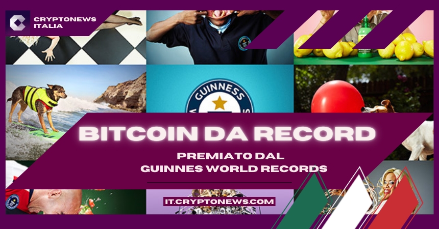 Bitcoin è entrato ufficialmente nel Guinness World Records