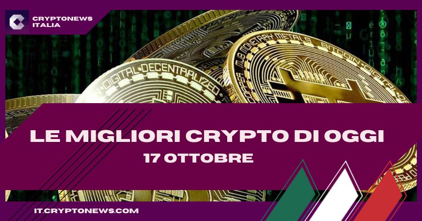 Le Migliori Crypto da Acquistare Oggi (17 Ottobre): CRO, XRP, LUNC, DOGE, TAMA, SHIBA, IMPT