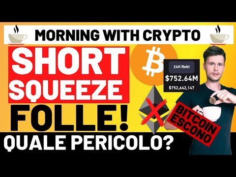 ☕️😱 SHORT SQUEEZE FOLLE!! MA ATTENZIONE ORA .. 😱☕️ MORNING with CRYPTO BITCOIN / ALTCOINS [27/10/22]