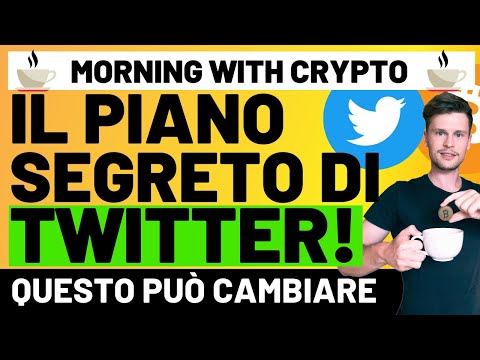☕️😳 IL PIANO SEGRETO DI TWITTER?! 😳☕️ MORNING with CRYPTO BITCOIN / ALTCOINS [25/10/22]