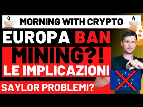 ☕️❌ EUROPA E BITCOIN: RAPPORTO COMPLICATO ❌☕️ MORNING with CRYPTO BITCOIN / ALTS [20/10/2022]