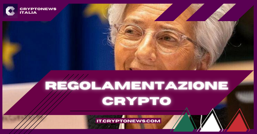 Christine Lagarde chiede una regolamentazione crypto nell’UE dopo il crollo di FTX
