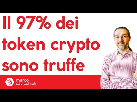Il 97% dei token crypto sono truffe