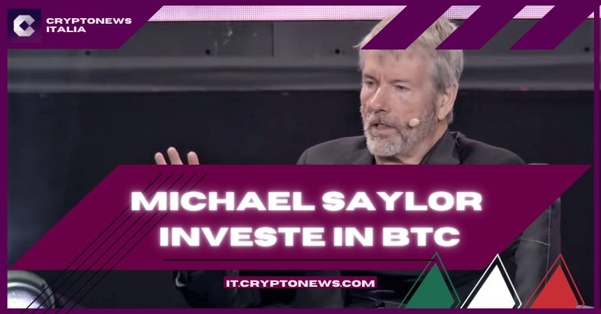 Michael Saylor continua a investire in Bitcoin con un acquisto da $ 42,8 milioni