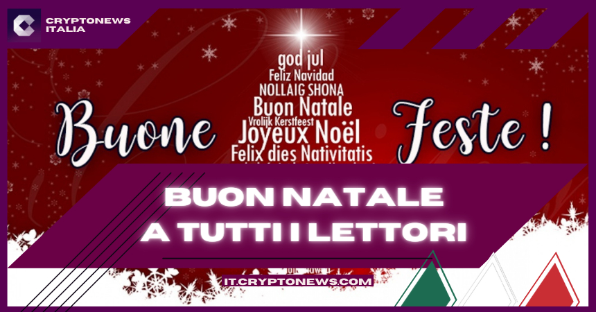 Buon Natale dalla redazione di Cryptonews Italia