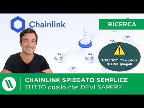 CHAINLINK (LINK) spiegato SEMPLICE  TUTTO quello che DEVI SAPERE (a cosa serve, tokenomics)