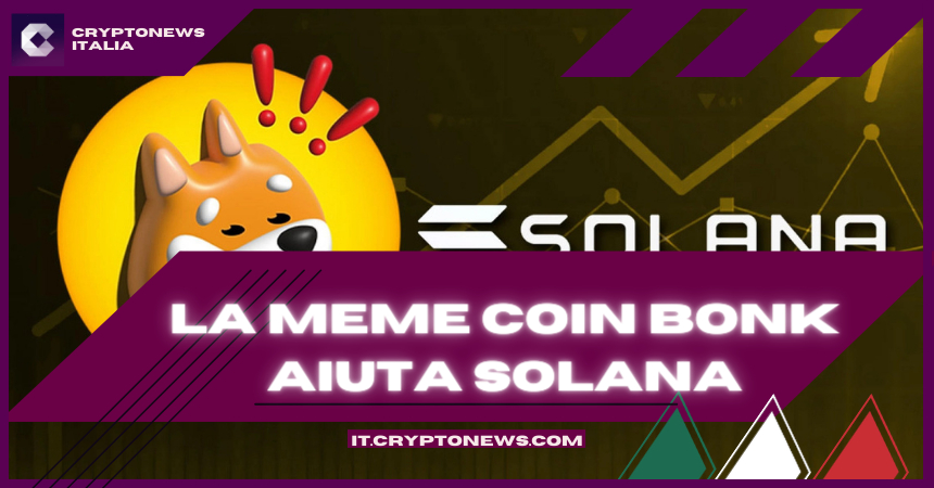 Il token BONK sta facendo salire Solana, ma qualcuno sospetta ci sia dietro SBF