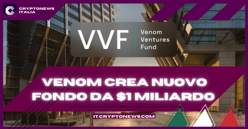 Iceberg Capital si allea con Venom per creare un fondo blockchain da 1 miliardo di dollari