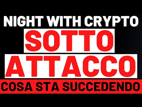 🚨 URGENT UPDATE: CRYPTO SOTTO ATTACCO?! 🚨 COSA STA SUCCEDENDO NIGHT w/CRYPTO [super time sensitive]