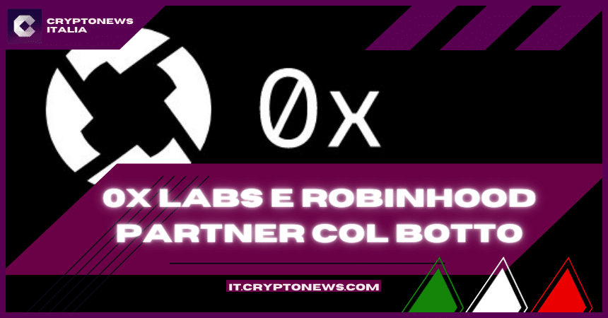 0x Labs: Il token schizza del 20% dopo l’annuncio della partnership d’alto livello